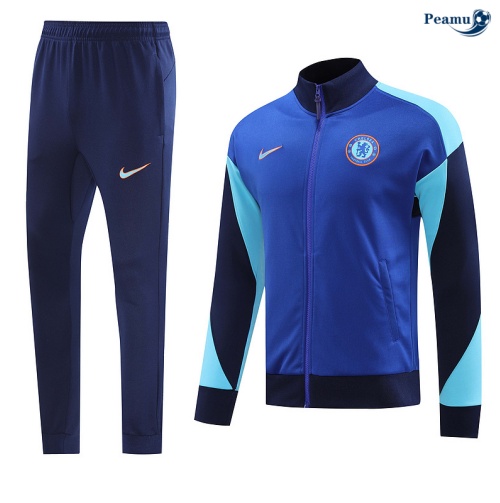 Sconto Tuta Calcio giacca Chelsea blu 2024-2025