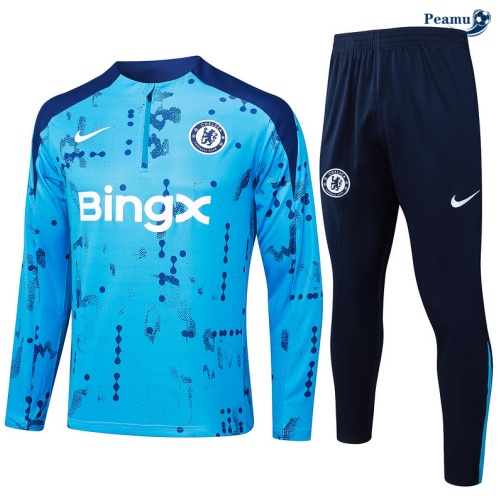 Creare Tuta Calcio Chelsea blu 2024-2025