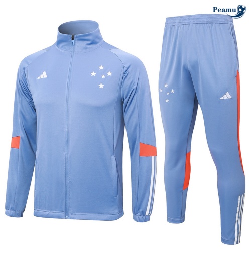 Promozionale Tuta Calcio giacca Cruzeiro grigio 2024-2025