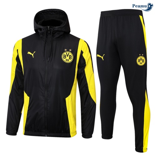 Saldi Giacca A Vento Dortmund nero 2024-2025