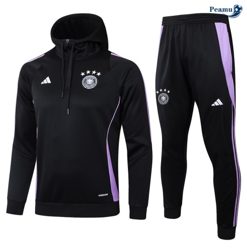 Vendere Tuta Calcio - Felpa con cappuccio Germania nero 2024-2025