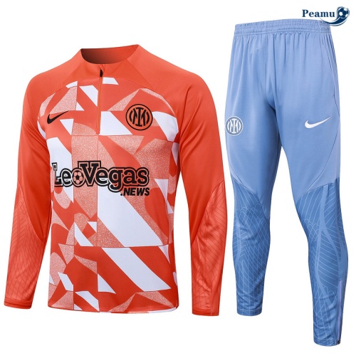 Creare Tuta Calcio Inter Milan colore arancione 2024-2025