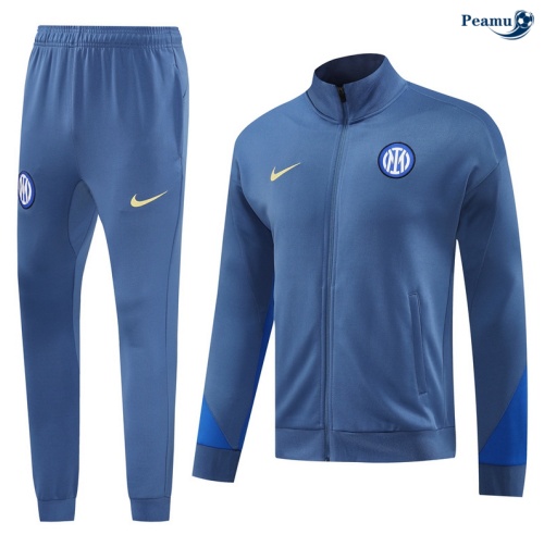 Vendere Tuta Calcio giacca Inter Milan azzurro 2024-2025