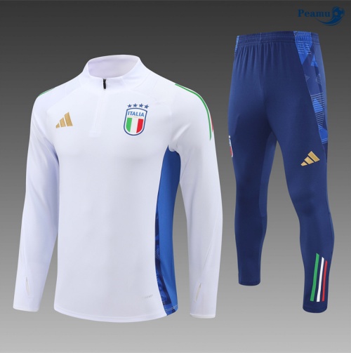 Shopping Tuta Calcio Italia bianco 2024-2025