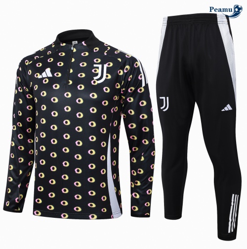 Collezione Tuta Calcio Juventus nero 2024-2025