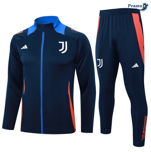 Vendita Tuta Calcio giacca Juventus blu 2024-2025