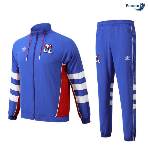 Nuovo Giacca A Vento Lyon blu 2024-2025