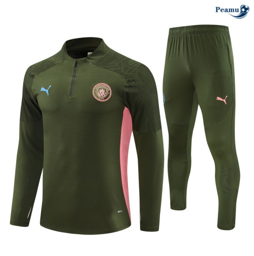 Saldi Tuta Calcio Manchester City verde 2024-2025
