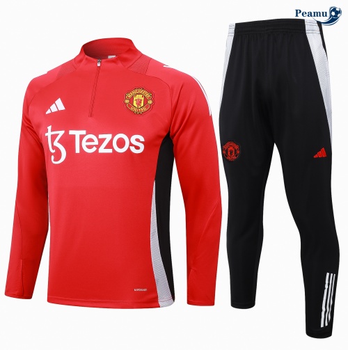 Shopping Tuta Calcio Manchester United rosso 2024-2025