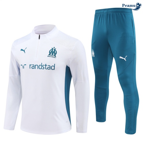 Saldi Tuta Calcio Marsiglia bianco 2024-2025