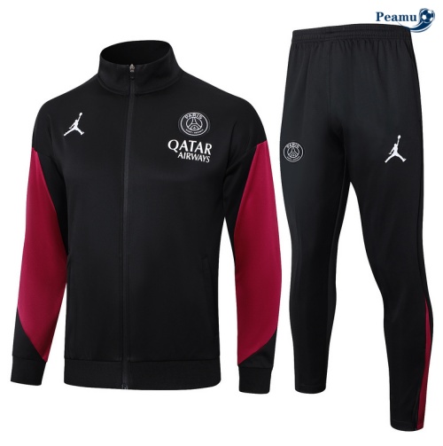 Nuove Tuta Calcio giacca PSG nero 2024-2025