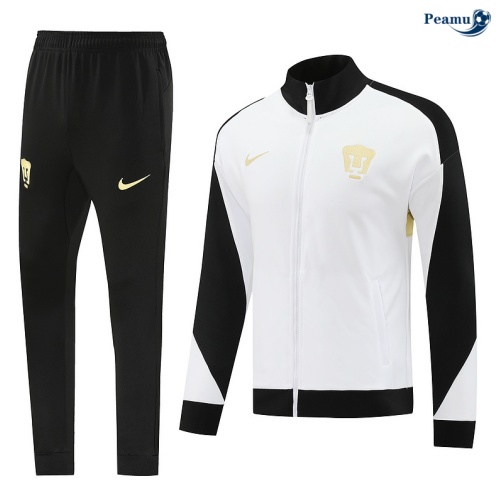 Saldi Tuta Calcio giacca Pumas Uuam bianco 2024-2025