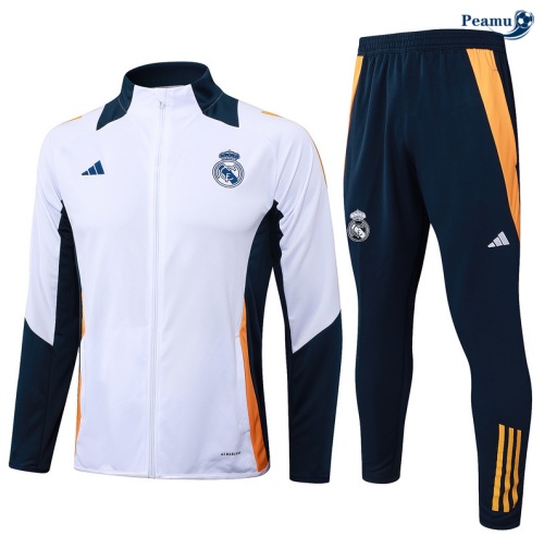 Scelta Tuta Calcio giacca Real Madrid bianco 2024-2025