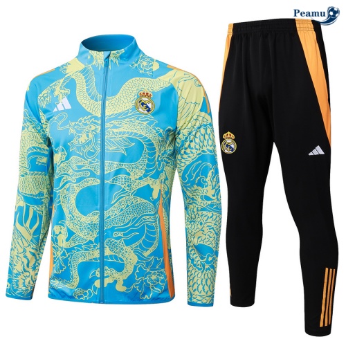 Acquistare Tuta Calcio giacca Real Madrid blu 2024-2025