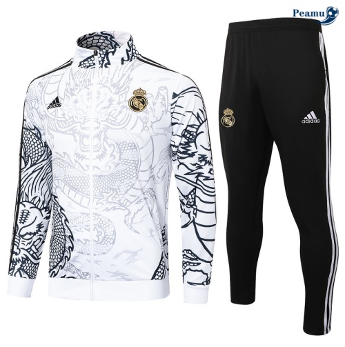 Fornire Tuta Calcio giacca Real Madrid bianco 2024-2025