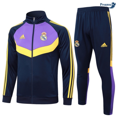 Sconto Tuta Calcio giacca Real Madrid blu marino 2024-2025