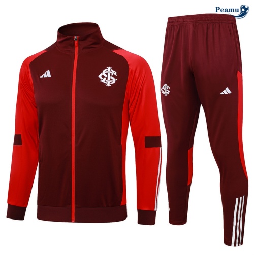 Collezione Tuta Calcio giacca SC Internacional rosso granate 2024-2025