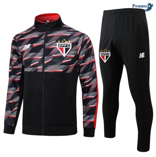 Acquistare Tuta Calcio giacca São Paulo nero 2024-2025