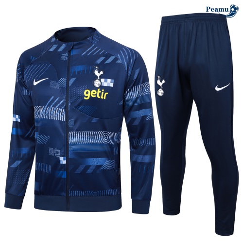 Nuovo Tuta Calcio giacca Tottenham Hotspur blu marino 2024-2025