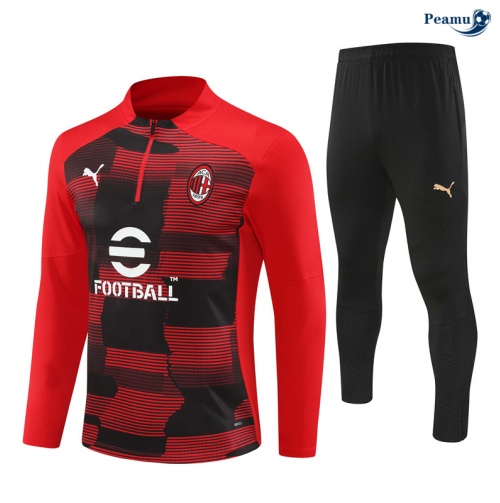 Fornire Tuta Calcio Bambino AC Milan rosso 2024-2025