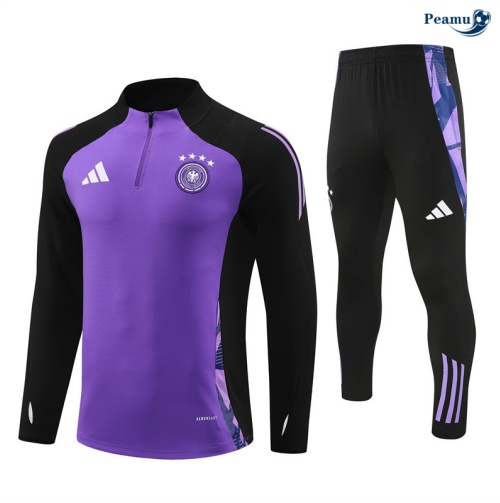 Grossista Tuta Calcio Bambino Allemagne viola 2024-2025