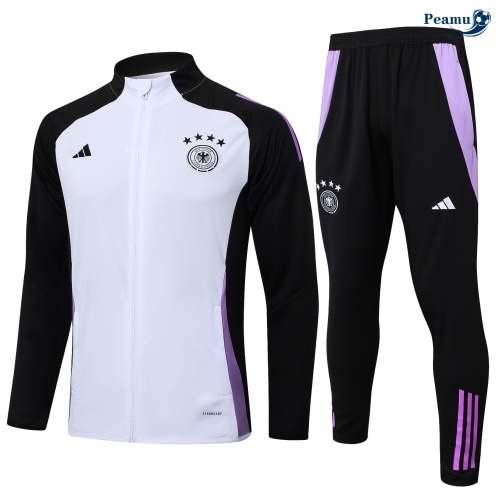 Saldi Tuta Calcio giacca Bambino Allemagne bianco 2024-2025