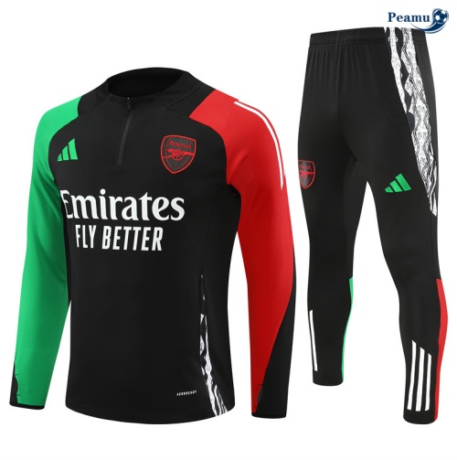 Fornire Tuta Calcio Bambino Arsenal nero 2024-2025