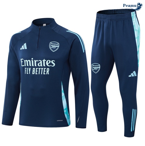 Sconto Tuta Calcio Bambino Arsenal blu marino 2024-2025