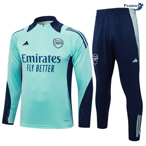 Negozio Tuta Calcio Bambino Arsenal verde 2024-2025