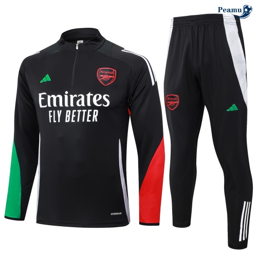 Grossista Tuta Calcio Bambino Arsenal nero 2024-2025