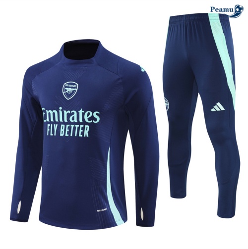 Vendita Tuta Calcio giacca Bambino Arsenal blu 2024-2025