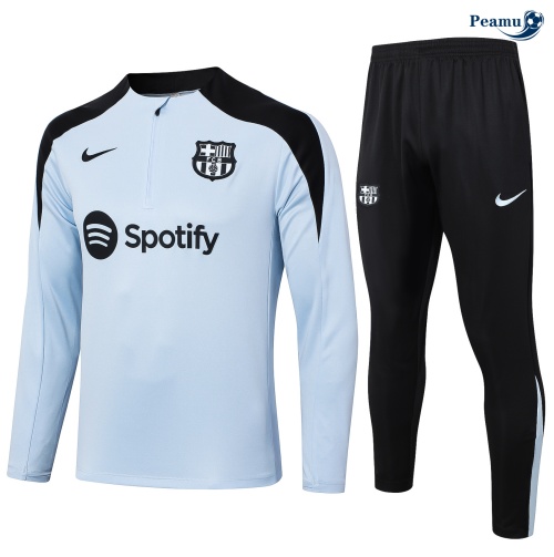 Grossista Tuta Calcio Bambino Barcellona azzurro 2024-2025