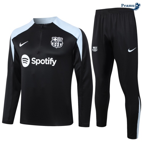 Offrire Tuta Calcio Bambino Barcellona nero 2024-2025