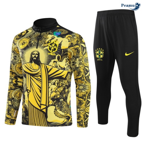 Nuove Tuta Calcio Bambino Brasile amarillo 2024-2025