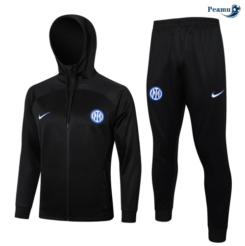 Sconto Tuta Calcio Bambino Inter Milan nero 2024-2025
