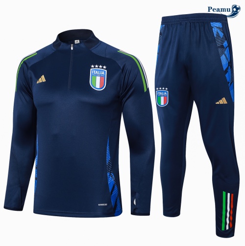 Scelta Tuta Calcio giacca Bambino Italia blu marino 2024-2025