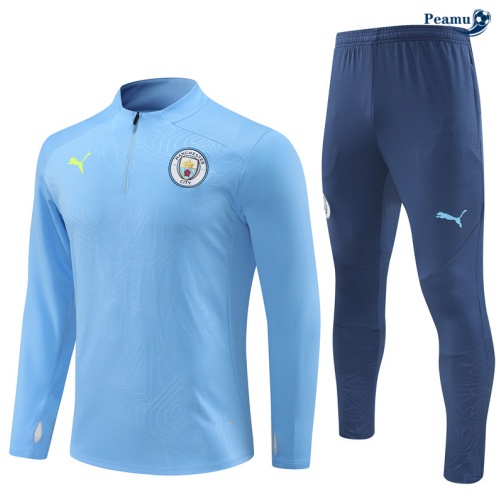 Fornire Tuta Calcio Bambino Manchester City azzurro 2024-2025