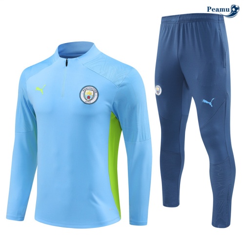 Sconto Tuta Calcio Bambino Manchester City azzurro 2024-2025