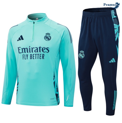 Fornire Tuta Calcio Bambino Real Madrid blu 2024-2025
