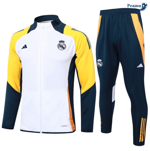 Shopping Tuta Calcio Bambino Real Madrid bianco 2024-2025
