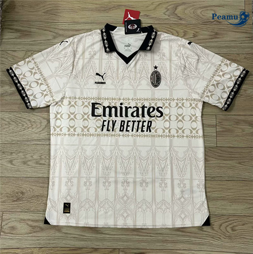 Collezione Maglia Calcio AC Milan 4th Giallo 2024-2025