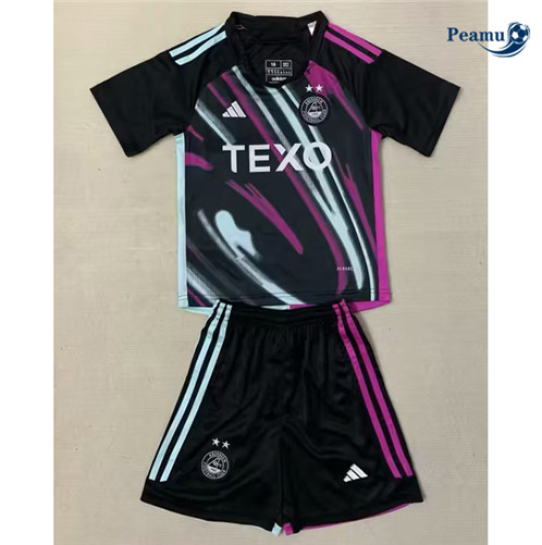 Nuovo Maglia Calcio Aberdeen Bambino Seconda 2023-2024