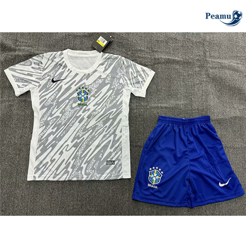 Offrire Maglia Calcio Brasile Bambino bianco 2024-2025