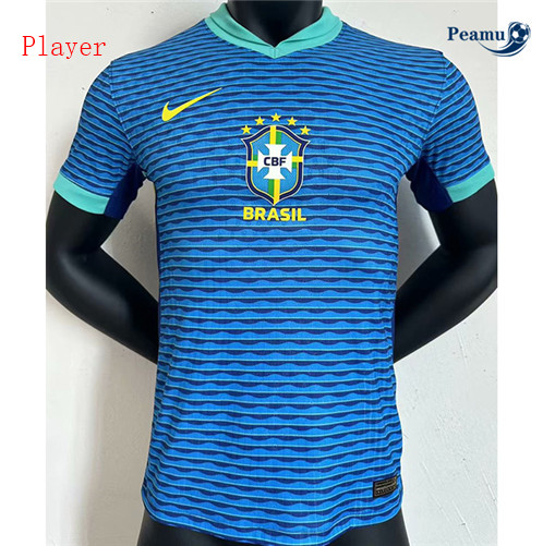 Negozio Maglia Calcio Player Brasile Blu 2024-2025