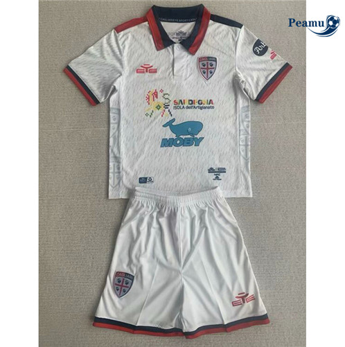 Grossista Maglia Calcio Cagliari Bambino Seconda 2023-2024