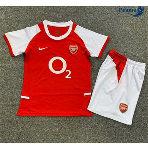 Saldi Classico Maglie Calcio Arsenal Bambino Prima 2002-04