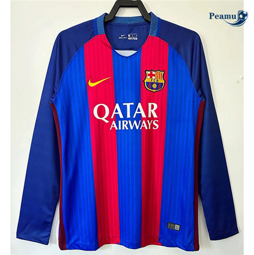 Comperare Classico Maglie Calcio Barcellona Prima Manica lunga 2016-17