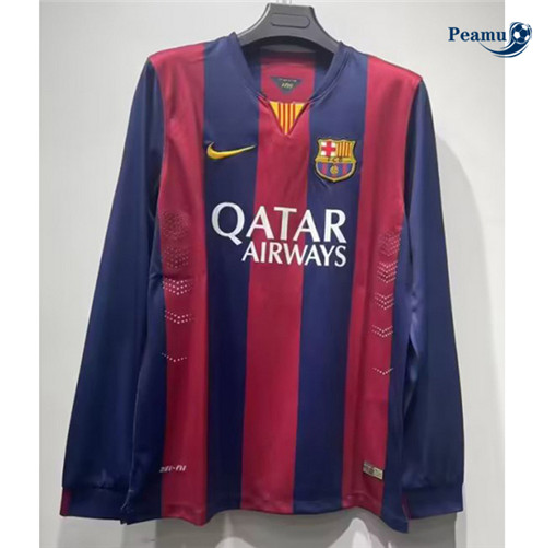 Promozionale Classico Maglie Calcio Barcellona Prima Manica lunga 2014-15