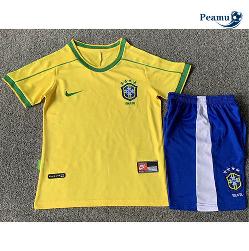 Saldi Classico Maglie Calcio Brasile Bambino Prima 1998