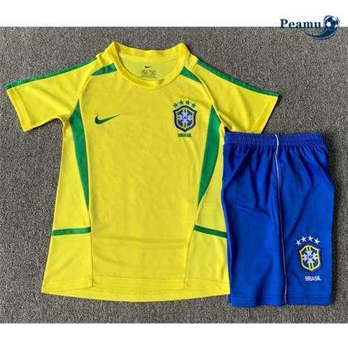 Scelta Classico Maglie Calcio Brasile Bambino Prima 2002